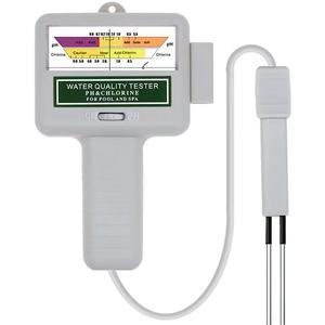 Testeur de <span class=keywords><strong>PH</strong></span> <span class=keywords><strong>mètre</strong></span> portable 2 en 1 Moniteur d'analyse de la qualité de l'eau Analyseur de qualité de l'eau portable avec sonde <span class=keywords><strong>pour</strong></span> <span class=keywords><strong>spa</strong></span> de piscine - Product Image 1