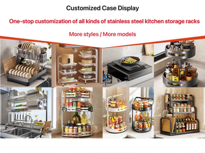 Çift Katlı Modern Paslanmaz Çelik Ayrılabilir Bulaşık Kurutmalığı, Mutfak Gereçleri ve Kesme Tahtası Tutucu, Katlanabilir ve İstiflenebilir, Mutfak Depolaması İçin - Product Image 6