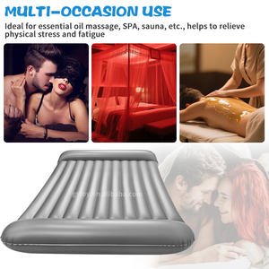 Materasso gonfiabile per massaggio ad aria con cuscino incorporato - Product Image 6