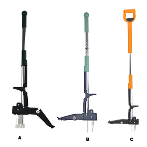 40 "Hướng dẫn sử dụng làm cỏ công cụ cho làm vườn tích hợp cỏ dại công cụ loại bỏ với 4 móng vuốt cho bãi cỏ sân vườn Patio Weed puller công cụ - Product Image 1