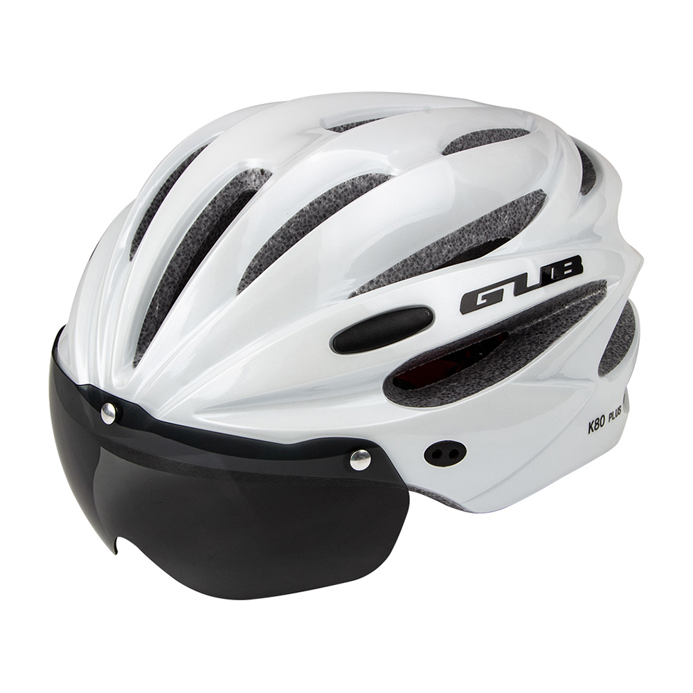 Gub K80 Plus Nieuwe Fietshelm Multi Functie Helm Met Vizier En Bril Lens Mountainbike Rijden Helm