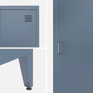 Armario Metálico de Fácil Montaje, Estilo <span class=keywords><strong>Industrial</strong></span>, para Almacenamiento Seguro en Vestuarios - Product Image 6