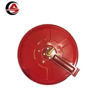 Boîte de protection pour enrouleur de tuyau d'incendie pour hydrant, en acier au carbone et caoutchouc, pour incendies de classe A/B, installation facile