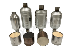 Универсальный высокопроточный каталитический нейтрализатор с <span class=keywords><strong>2</strong></span>-дюймовым впускным/выпускным отверстием, теплозащитный стальной материал Mitsubishi Accord Benz двигатель - Product Image 6