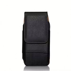 Étui universel en néoprène et cuir pour téléphone portable de 5,2 à 7 pouces, avec clip ceinture et fermeture magnétique, vente en gros - Product Image 1