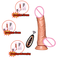 Vibromasseur réaliste en TPE de 8 pouces avec ventouse puissante, stimulateur du point G pour la masturbation féminine, jouet sexuel pour adultes