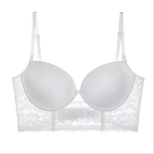 High Quality Lace Women Sexy Lingerie Underwear Reusable Backless Bra No Trace Bra - Product Image 6