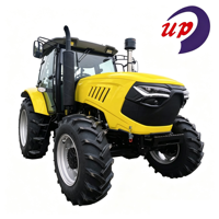 Tractor Diésel 4x4 con Cabina de Piso Plano, Aire Acondicionado y Calefacción, Asiento con Suspensión, Caja de Cambios 16+8, Toma de Fuerza 540/1000, 2 Salidas Hidráulicas, Bloqueo de Diferencial