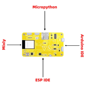 ESP32-2432S028 2.8นิ้ว HMI สมาร์ทจอแสดงผล TFT LCD โมดูลหน้าจอสัมผัส WIFI BLE แผงพัฒนาสนับสนุน lvgl สำหรับ <span class=keywords><strong>Arduino</strong></span> - Product Image 5