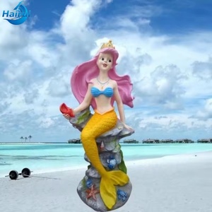 Sculpture <span class=keywords><strong>de</strong></span> Sirène <span class=keywords><strong>de</strong></span> Dessin Animé en Fibre <span class=keywords><strong>de</strong></span> Verre pour Décoration <span class=keywords><strong>de</strong></span> Parc Extérieur, Statue d'<span class=keywords><strong>Étoile</strong></span> <span class=keywords><strong>de</strong></span> <span class=keywords><strong>Mer</strong></span> en Fibre <span class=keywords><strong>de</strong></span> Verre pour <span class=keywords><strong>l</strong></span>'Extérieur, Monde Sous-Marin - Product Image 2