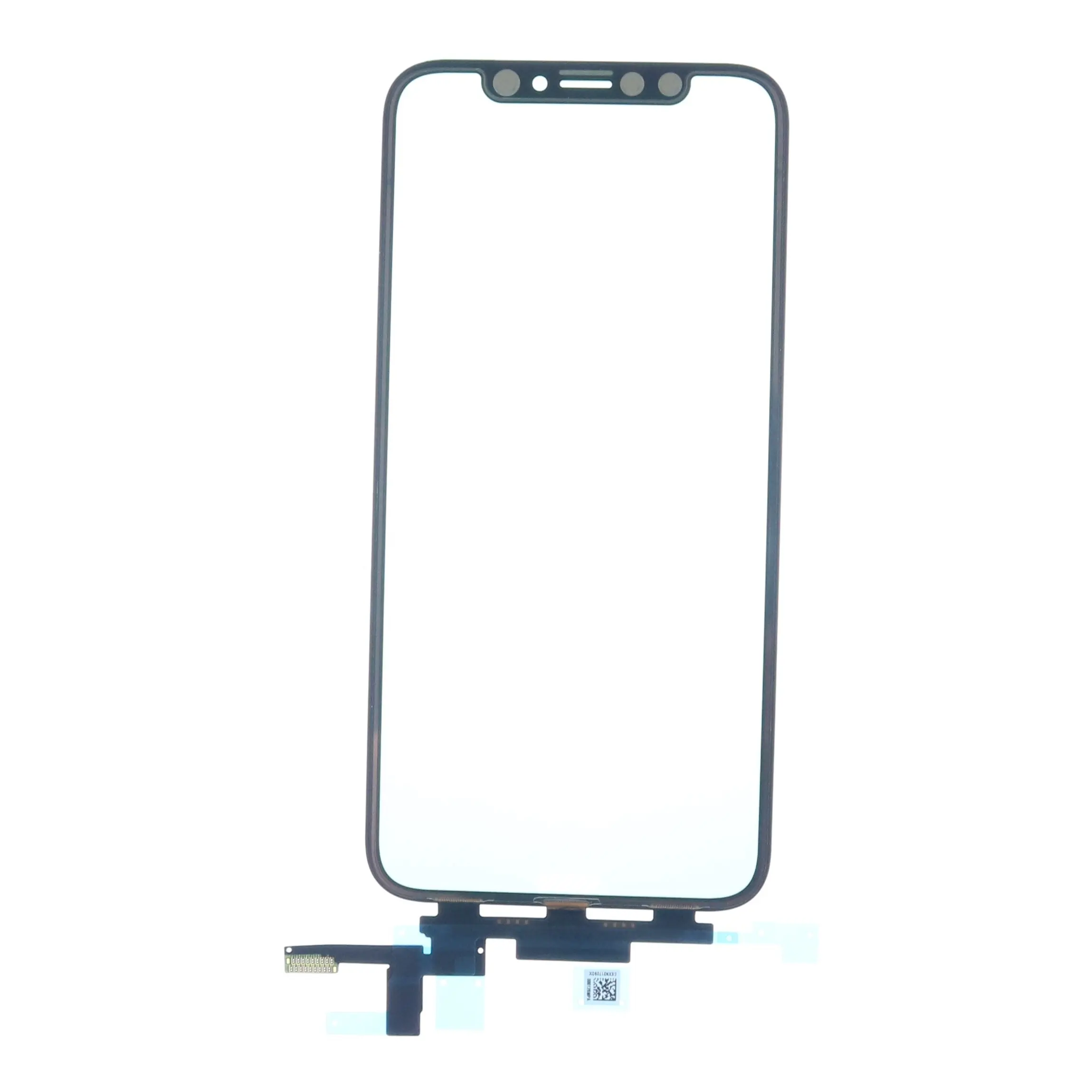 Tela de toque do telefone com adesivo Oca de qualidade original adequada para iPhone X XS XR 11 12 13 Pro Max