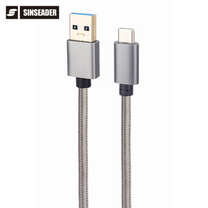 Durevole Veloce di Ricarica USB <span class=keywords><strong>A</strong></span> <span class=keywords><strong>A</strong></span> USB <span class=keywords><strong>C</strong></span> Nylon Intrecciato La Sincronizzazione Dei Dati Cavo USB per il Telefono Cellulare <span class=keywords><strong>e</strong></span> Computer Portatile - Product Image 2