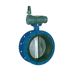 DN50-1200 Vanne papillon manuelle à bride en fonte ductile, avec siège EPDM et joint en caoutchouc, à bride concentrique - Product Image 2