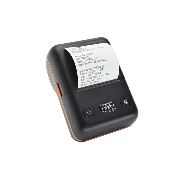 58mm Mobile Receipt Label Printer Wireless MINI Thermal Printer