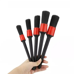 Petite brosse de détail, grande brosse de détail automobile, utilisée pour <span class=keywords><strong>le</strong></span> <span class=keywords><strong>lavage</strong></span> de voiture, ensemble de nettoyage intérieur de voiture, brosse de détail automobile, brosse pour jantes - Product Image 1