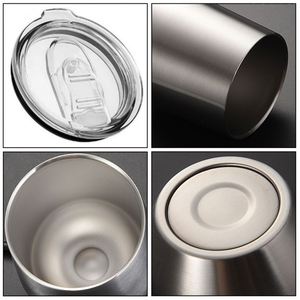 Vaso Térmico Mini de 12oz para Bebidas, de Acero Inoxidable, Doble Pared, sin Tallo, con Tapa, en Oferta - Product Image 4