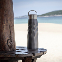 Thermos isotherme de luxe en acier inoxydable Vortex Vita-500ml à double paroi, cadeau d'affaires portable BrandCharger 6-12