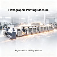 Machine d'impression flexographique pour sacs en papier, imprimante flexo pour gobelets, machine d'impression UV