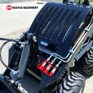 उच्च गुणवत्ता वाली मिनी स्किड लोडर सड़क रखरखाव लोडर मशीन स्किड लोडर कुबोटा - Product Image 6