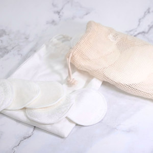 Mềm 8Cm Cotton Pad Tái Sử Dụng Trang Điểm Remover Mặt Làm Sạch Khăn Lau Cho Mỹ Phẩm Loại Bỏ - Product Image 5