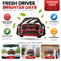 Échantillon Gratuit Nouveau Luxe Désodorisant Voiture Suspendu Longue Durée Personnalisé Huile Essentielle Sans Électricité 2 Ans