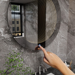 Oem & ODM nhà máy được thiết kế trang trí tường LED <span class=keywords><strong>3D</strong></span> Ma Thuật Infinity gương với cảm biến chuyển động thông minh - Product Image 5