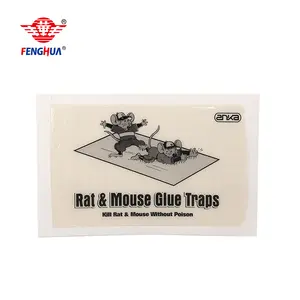 JANDEL Large Size Mouse Trap Rat, Mouse, Rodent Glue Traps-Glue  Trays-Peanut Smell & Insect Glue Board Sticky Traps -Non Toxic 
