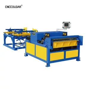 Tự động Duct line 3 xoắn ốc Duct Making Machine HVAC Air Duct Making Machine