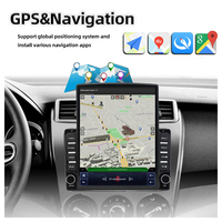 TS18 Android 9.7 pouces Autoradio Style Tesla Autoradio Navigation GPS CarPlay 4G DSP Auto Stereo Video Player Garantie 1 an