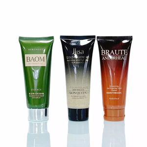Cosmetic Packaging Tubes 80ml <b>Customized</b> Squeeze Soft Plastic Tube Manufacturers for Skin Care Hand Cream Lotion Logo Custom - Product Image 6
