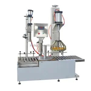 Automatic 5L 25L Tank Oil Bucket Paint Filling Capping Machine