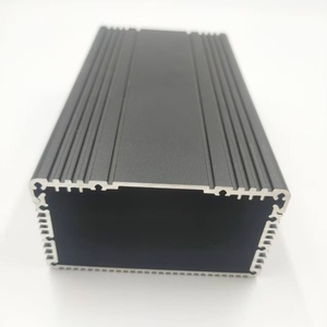 Caja de Control de Aluminio Extruido Anodizado de Aleación Al6063 de Longitud Personalizada, Disipador de Calor para Proyectos de Instrumentos Electrónicos, Placa Frontal para <span class=keywords><strong>PCB</strong></span>, IP54, ROHS - Product Image 1