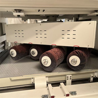 Machine automatique SR-TECH de débavurage et de polissage de tôles pour pièces découpées au laser avec une puissance de 35 kW