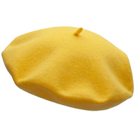 Nouvelle Arrivée Vente Chaude Promotion Stock Chapeau Béret Français Tendance en Feutre de Laine Pas Cher pour Adultes et Femmes