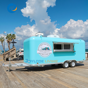 Stainless Steel Ice Cream Food Truck With Full Kitchen Equipment Food Truck Trailer Trailers Mobile Food Cart - Product Image 5