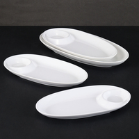 Fabricant de vaisselle personnalisé plat de service incassable assiette en mélamine réutilisable en plastique