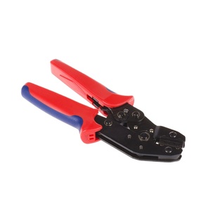 Herramientas: Mini alicates crimpadores de terminales europeos de entrada frontal de 16 AWG, de acero de alto carbono para crimpado de cables - Product Image 2