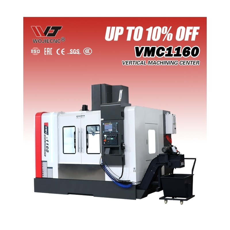 4 Axis Taiwan VMC1160 Vertical Machining