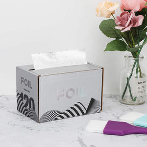 لفائف تصفيف الشعر الاحترافية منقوشة من رقائق الألومنيوم احباط تسليط الضوء على الشعر احباط - Product Image 6