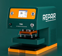 Nouvelle machine de pressage pneumatique TBK 201P 2026, laminateur chauffant 800W pour la réparation des écrans et des coques arrière de téléphones portables