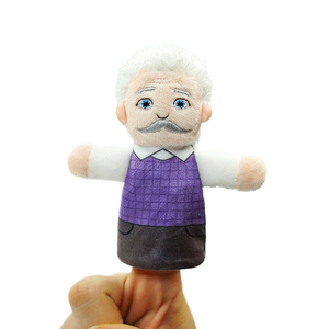 Nouvelles marionnettes à doigts en peluche pour la maternelle, jeu de rôle pour enfants, jouet d'histoires, animaux en peluche - Product Image 4