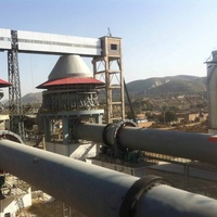 Nouveau système de four rotatif Honeke 3x60m avec refroidisseur, préchauffeur, construction contrôlée par PLC, moteur à engrenages, roulement à longue durée de vie, 95500W