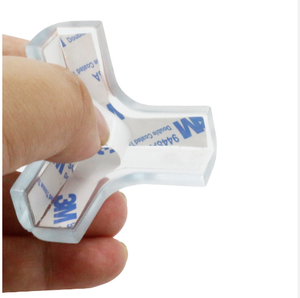 Protectores de esquinas de plástico en forma de U para muebles, protectores de seguridad para bordes, cubierta transparente a prueba de bebés - Product Image 5