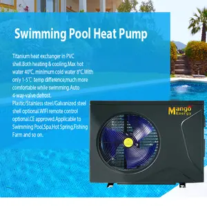 수영풀 열 펌프 수영장 히이터 온천장 수영장을 샤워하는 호텔에서 이용되는 열 펌프 R32 를 급수하는 공기