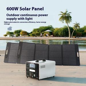 Générateurs solaires portables au lithium-ion HFH 3500W-6500W avec onduleur à onde sinusoïdale pure et port RV pour les voyages en voiture et le camping - Product Image 2