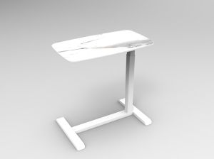 Chất lượng cao Máy tính xách tay bàn Chiều cao có thể điều chỉnh máy tính bảng cạnh giường ngủ thường vụ bàn với Hidden bánh xe Đối với trang chủ - Product Image 4