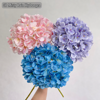 Bunga Hydrangea Sutra Imitasi Grosir HGA untuk Dekorasi Pernikahan, Rumah, Ruang Tamu, Vas Meja, dan Pesta Hotel