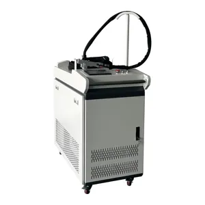 Mesin las serat laser 1000w, mesin las laser tiga dalam satu untuk logam genggam, mesin las laser serat 1000w