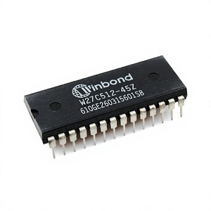 W27C512-45Z 512K ชิปแบบขนาน 28Dip ความจุ 512KB ชิ้นส่วนอิเล็กทรอนิกส์ IC EEPROM W27C512 28-Dip 512KB ชิปแบบขนาน - Product Image 1