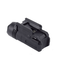 Lampe torche tactique extérieure sous-barillet à LED haute intensité avec laser vert ultra-lumineux longue portée, viseur laser, modèle lampe de camping